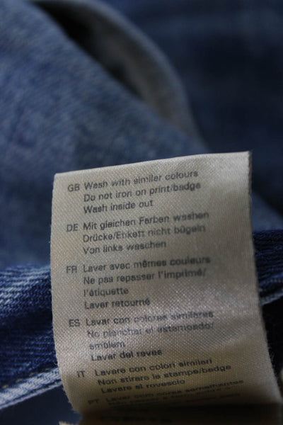 Scotch & Soda Men Skinny Jeans Blue Cotton Button Size 29