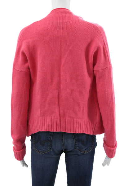 Ralph Lauren Black Label Womens Cashmere Cardigan Pink Size M