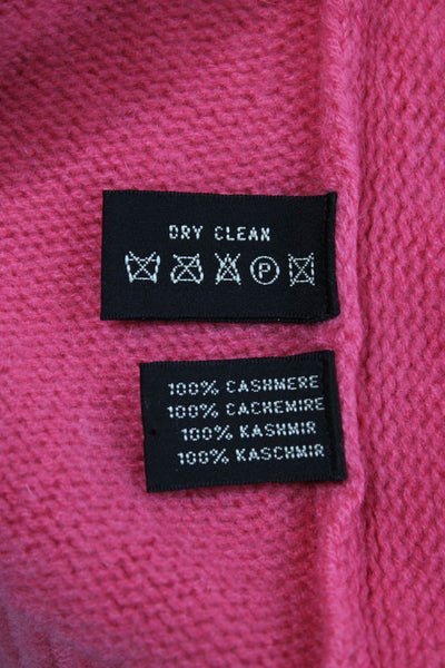Ralph Lauren Black Label Womens Cashmere Cardigan Pink Size M