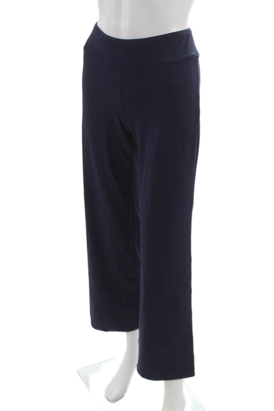 J. Mclaughlin Womens Cropped Nylon Pull On Pants Blue Size S