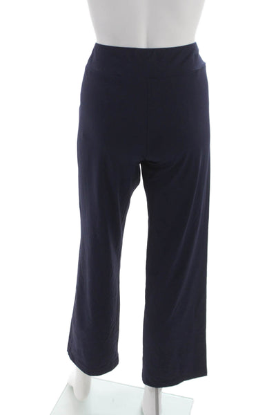 J. Mclaughlin Womens Cropped Nylon Pull On Pants Blue Size S