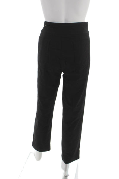 J. Mclaughlin Women Dress Pants Black Rayon Pull On Size 14