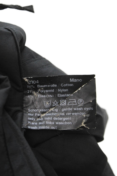 Annette Gortz Women Cropped Black Pants Size 44