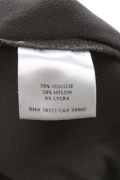 Eileen Fisher Women Gray Collared Viscose Blend Cardigan Long Sleeve Size S