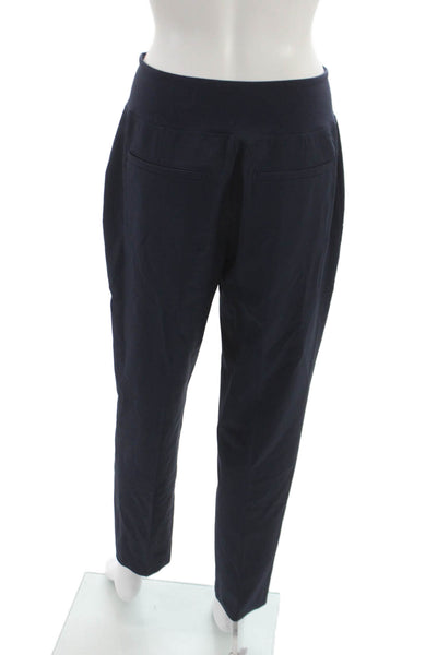 Athleta Womens Ankle Pants Blue Polyester Pull On Size 4