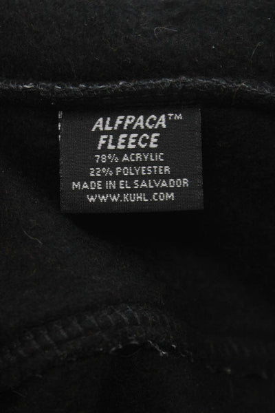 Kuhl Womens Basic Jacket Black Zip Acrylic Long Sleeve Fall Size S