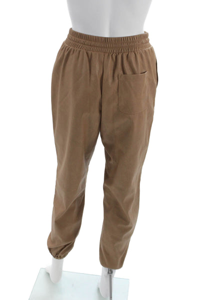 Philanthropy Womens Brown Polyester Jogger Pants Drawstring Size S
