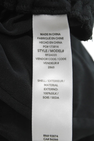 Splendid Women Jogger Pants Silk Pull On Black Size XS