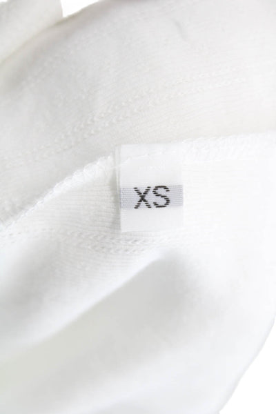 Perfect White Tee Womens Basic Cotton T-Shirt White Size XS