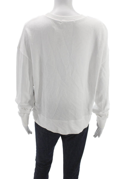 Perfect White Tee Womens Pullover Sweatshirt Size S