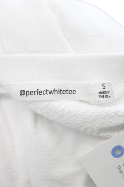 Perfect White Tee Womens Pullover Sweatshirt Size S