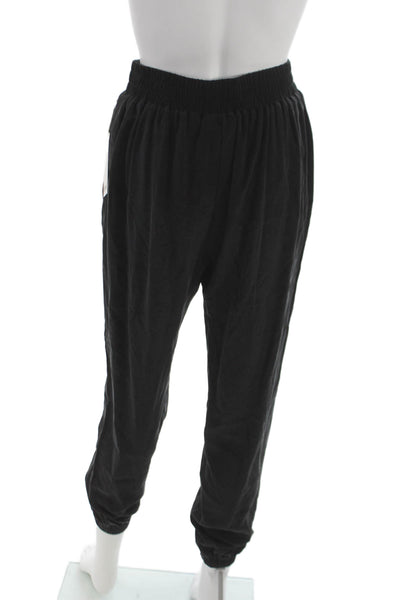 Splendid Womens Jogger Pants Black Polyester Pull On Size XS