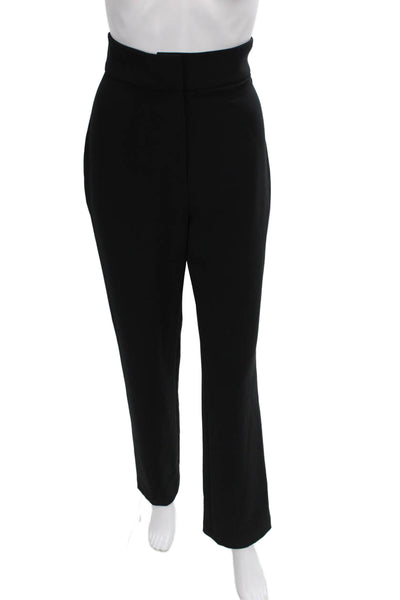 Alexis Womens Dress Pants Black Viscose Zip Inseam 34 Size S