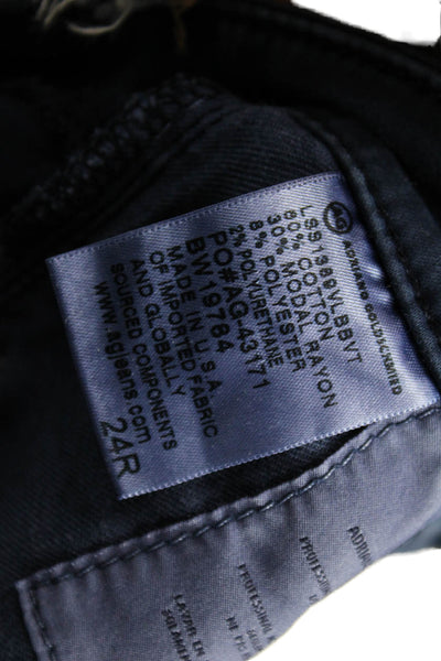 AG Adriano Goldschmied Womens Skinny Jeans Blue Size 24