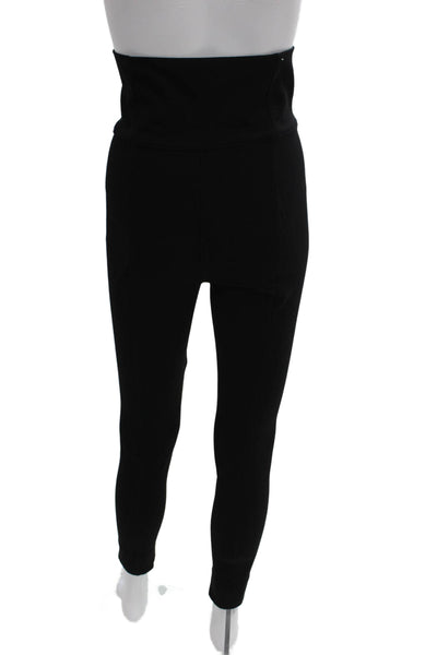 M.M. Lafleur Women Ankle Leggings Black Size 4