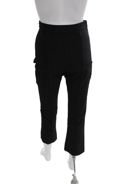 M.M. Lafleur Womens Cropped Black Pants Size 2