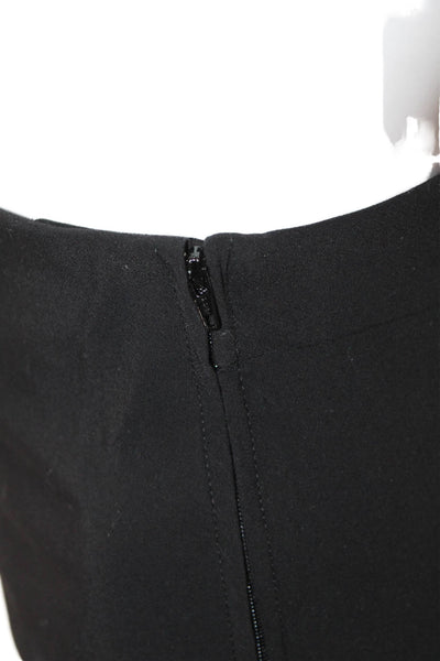 M.M. Lafleur Womens Cropped Black Pants Size 2