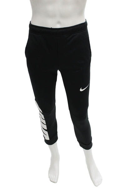 Nike Unisex Adults Black Polyester Jogger Pants Size L