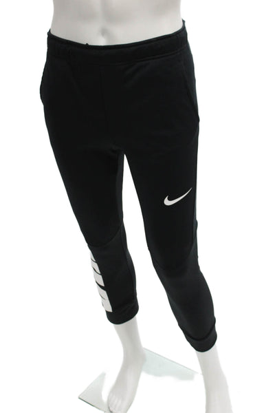 Nike Unisex Adults Black Polyester Jogger Pants Size L