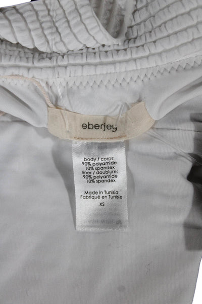 Eberjey Women White Polyamide Bodysuit Size XS