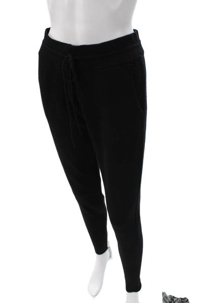 Zara Women Jogger Pants Black Drawstring Size S