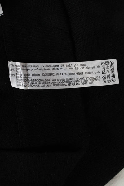 Zara Women Jogger Pants Black Drawstring Size S