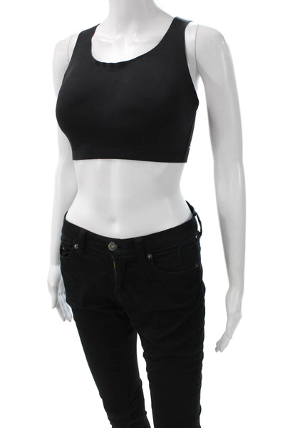 Lululemon Women's Scoop Neck Strappy Sports Bra Black Size M
