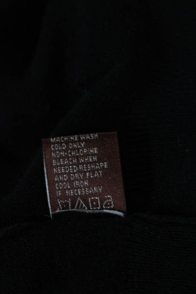 525 America Womens Cardigan V-Neck Long Sleeve Black Size S
