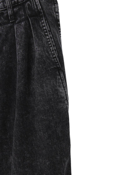 Amo Women Wide Leg Black High Rise Jeans Size 27
