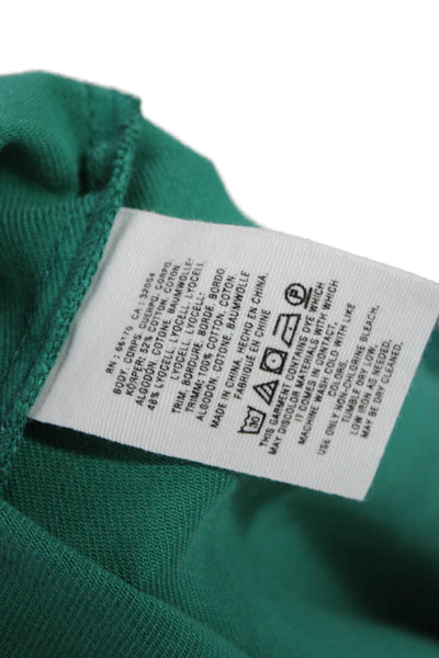 Maeve Anthropologie Women Tank Dress Green Square Neck Size 12