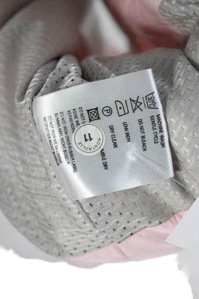 Bogner Women Windbreaker Vest Pink Polyamide Zip Sleeveless Size 38