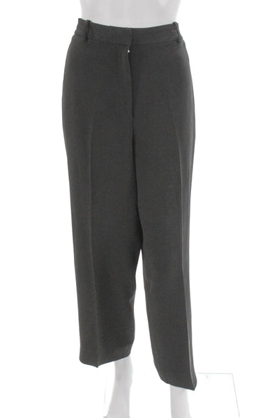 Theory Womens Dress Pants Black Triacetate Blend Size 10