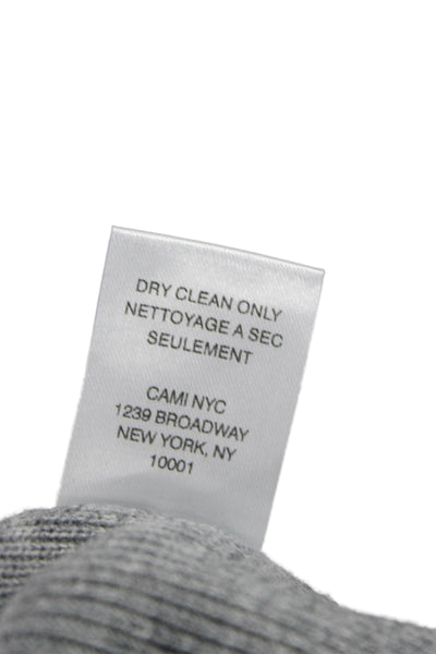 Cami NYC Womens Cardigan Gray Acrylic Long Sleeve Size XS