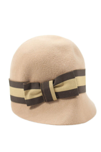 Printemps Womens Wool Banded Cloche Hat Brown Size OS