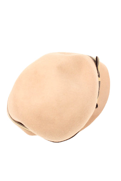Printemps Womens Wool Banded Cloche Hat Brown Size OS