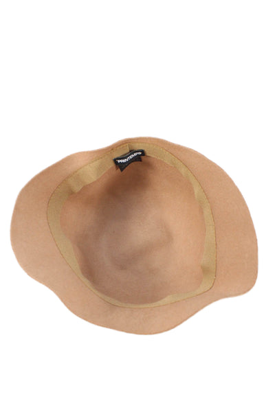 Printemps Womens Wool Banded Cloche Hat Brown Size OS