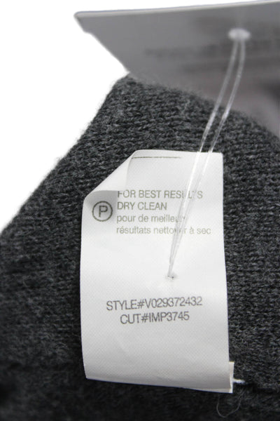 Vince Womens Gray Yak Hair V-Neck Long Sleeve Cardigan Size XS
