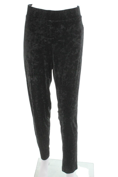 Michael Michael Kors Women Ankle Leggings Black Polyester Size XL