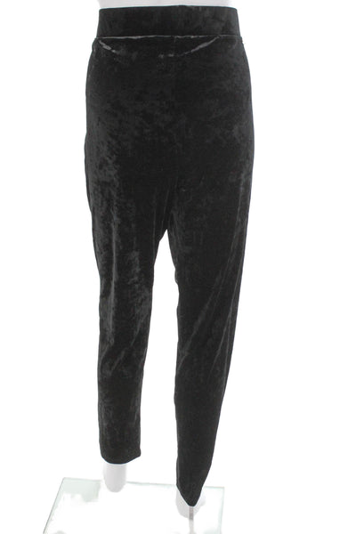 Michael Michael Kors Women Ankle Leggings Black Polyester Size XL