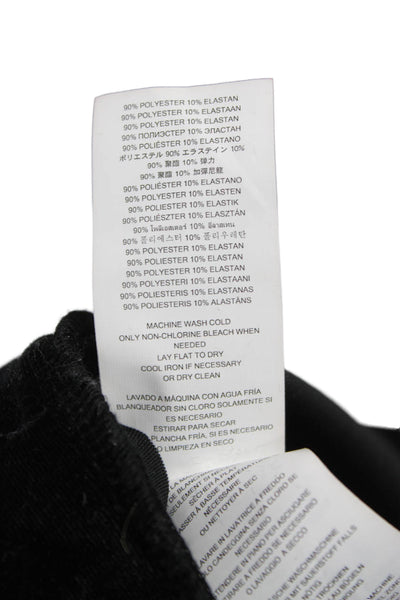 Michael Michael Kors Women Ankle Leggings Black Polyester Size XL