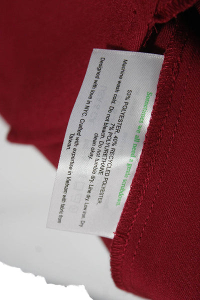 M.M. Lafleur Women Red Sleeveless Shift Dress Size 6