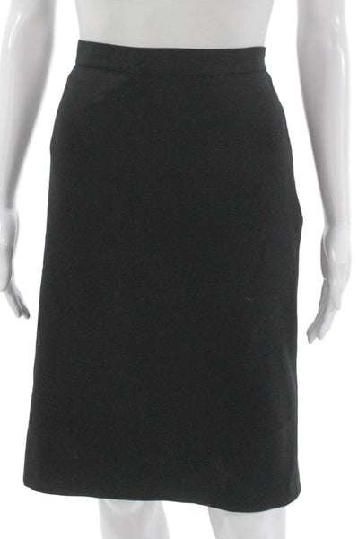 Moschino Cheap & Chic Women Black Straight Pencil Skirt Size 10