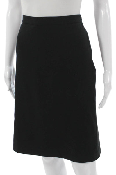 Moschino Cheap & Chic Women Black Straight Pencil Skirt Size 10