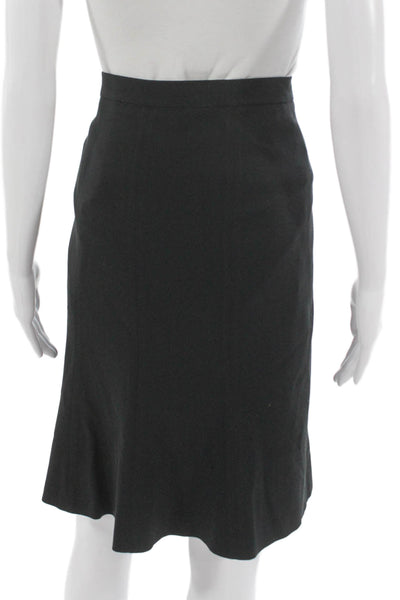 Moschino Cheap & Chic Women Black Straight Pencil Skirt Size 10