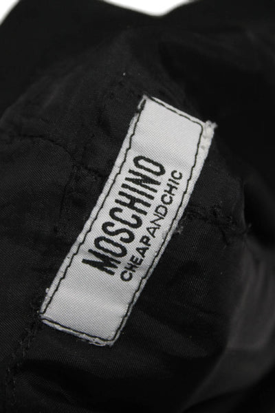 Moschino Cheap & Chic Women Black Straight Pencil Skirt Size 10
