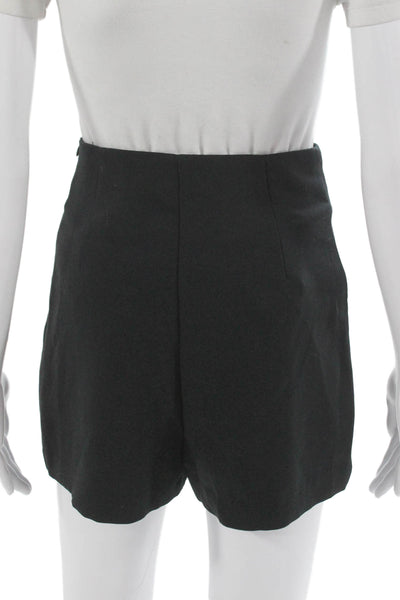 Zara Womens Mini Skirt Black Zip Size XS