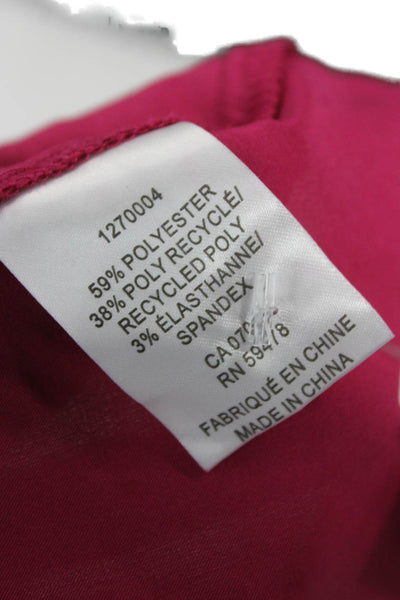 Joie Womens Basic Cowl Neck Long Sleeve Pink Blouse Petite Size S