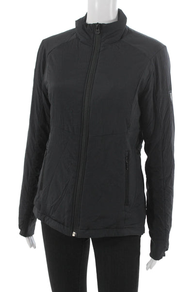 Kuhl Womens Black Basic Jacket Polyester Zip Long Sleeve Size S