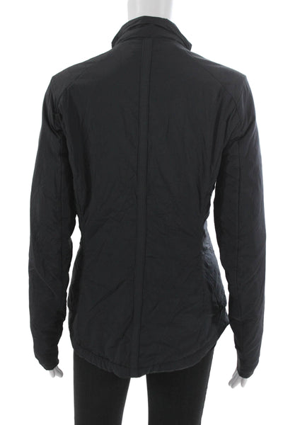 Kuhl Womens Black Basic Jacket Polyester Zip Long Sleeve Size S