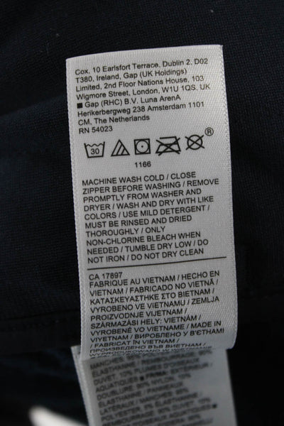Athleta Womens Blue Nylon Basic Jacket Zip Long Sleeve Size XS